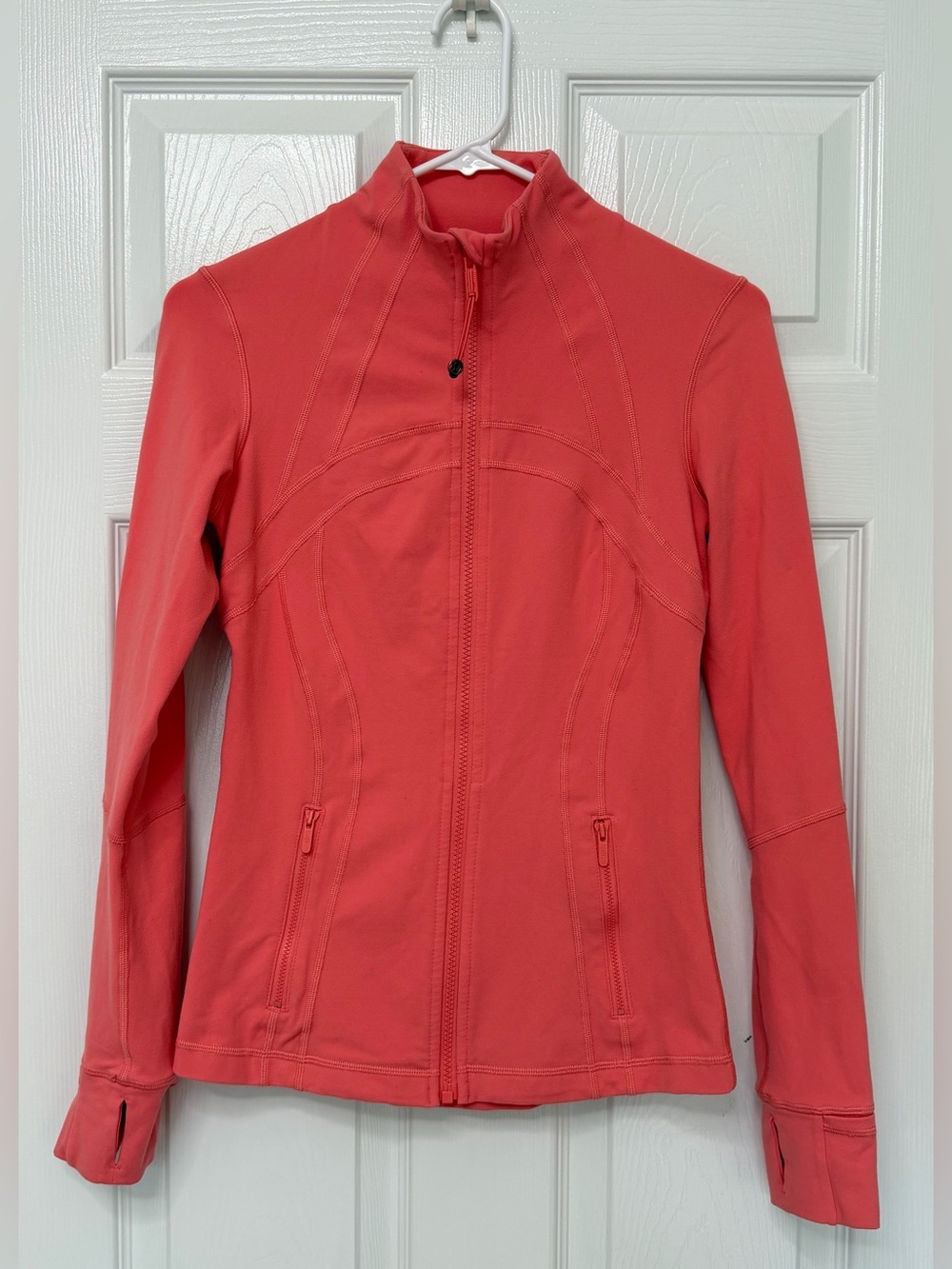Lululemon Define Jacket Luon Raspberry Cream Size 6 - Picture 5 of 16
